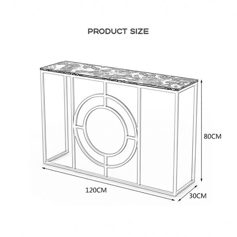 Bàn console trang trí đẹp cho căn hộ chung cư CT100