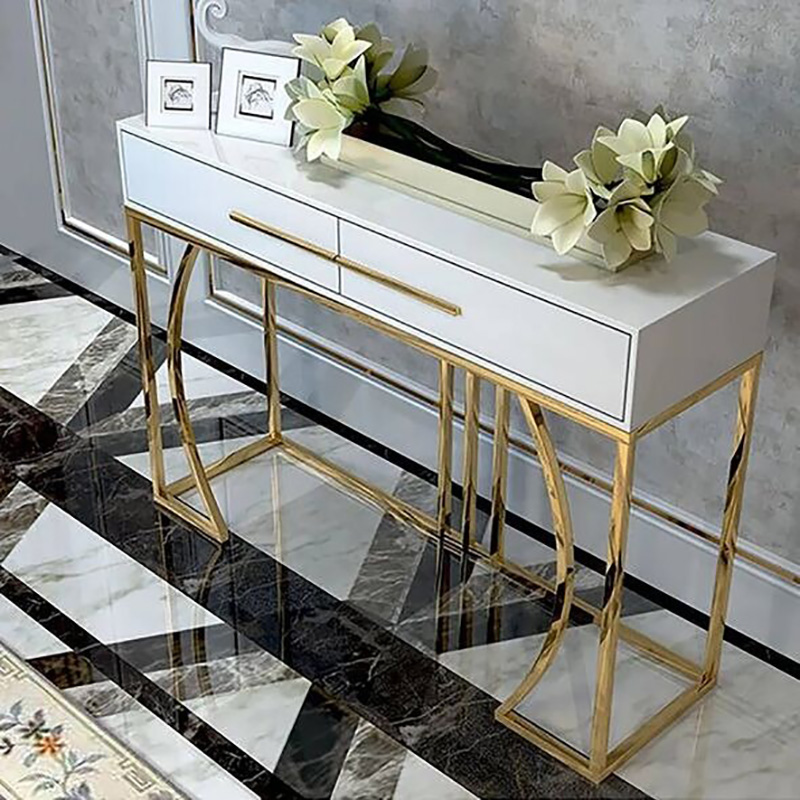 Bàn kệ trang trí Console kèm 2 ngăn kéo tiện dụng CT111