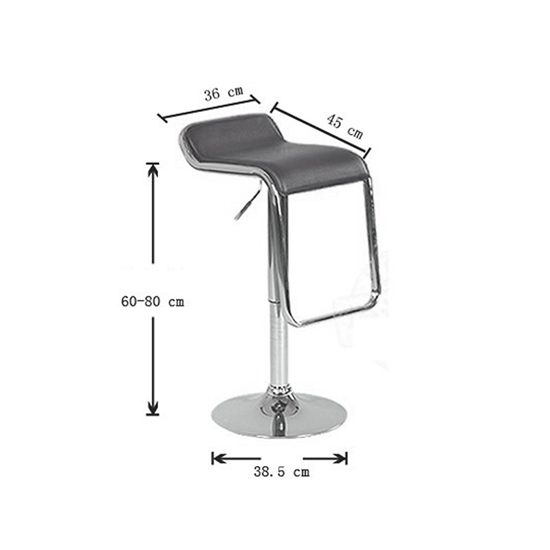 Ghế quầy bar nệm da nâng hạ thông minh GB231