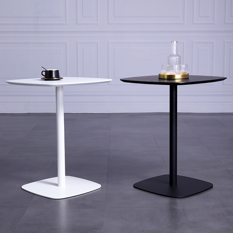 Bàn cafe, nhà hàng chân sắt mặt gỗ đẹp GC422