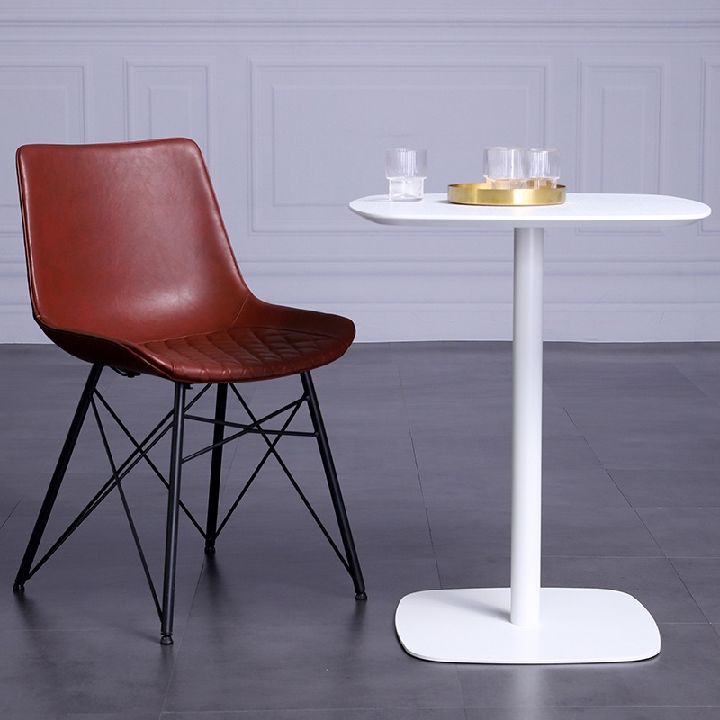 Bàn cafe, nhà hàng chân sắt mặt gỗ đẹp GC422