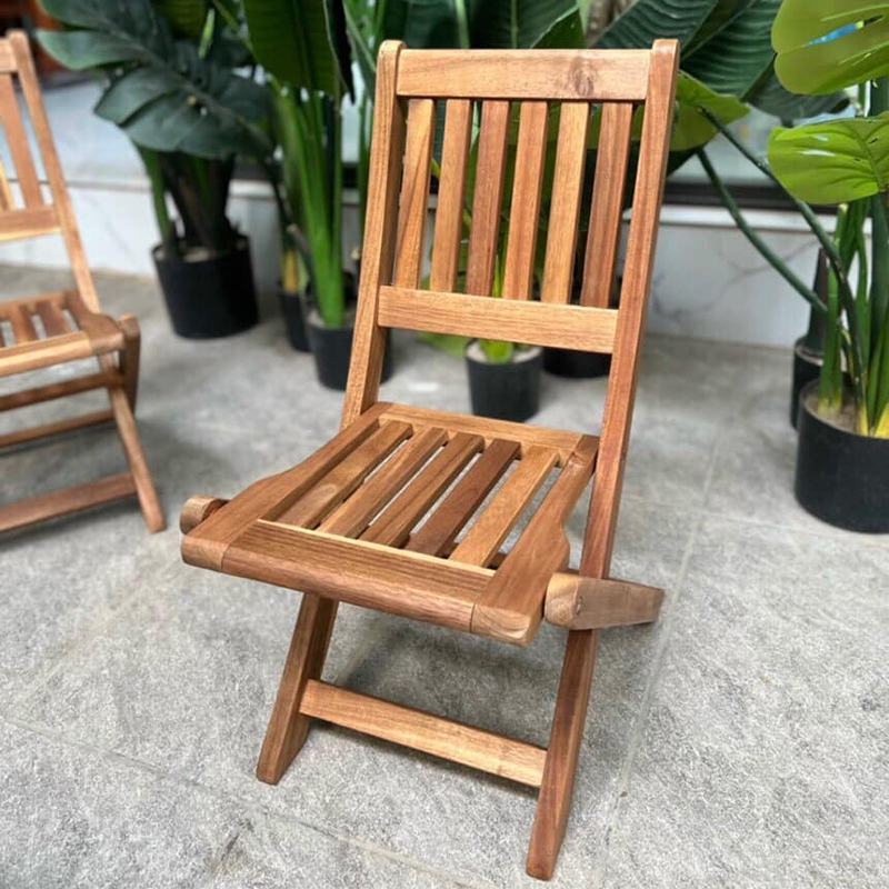 Bộ bàn ghế gỗ gấp quán cóc vỉa hè GC599