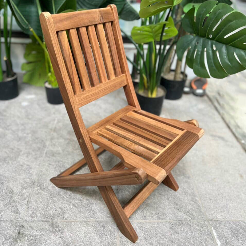 Bộ bàn ghế gỗ gấp quán cóc vỉa hè GC599