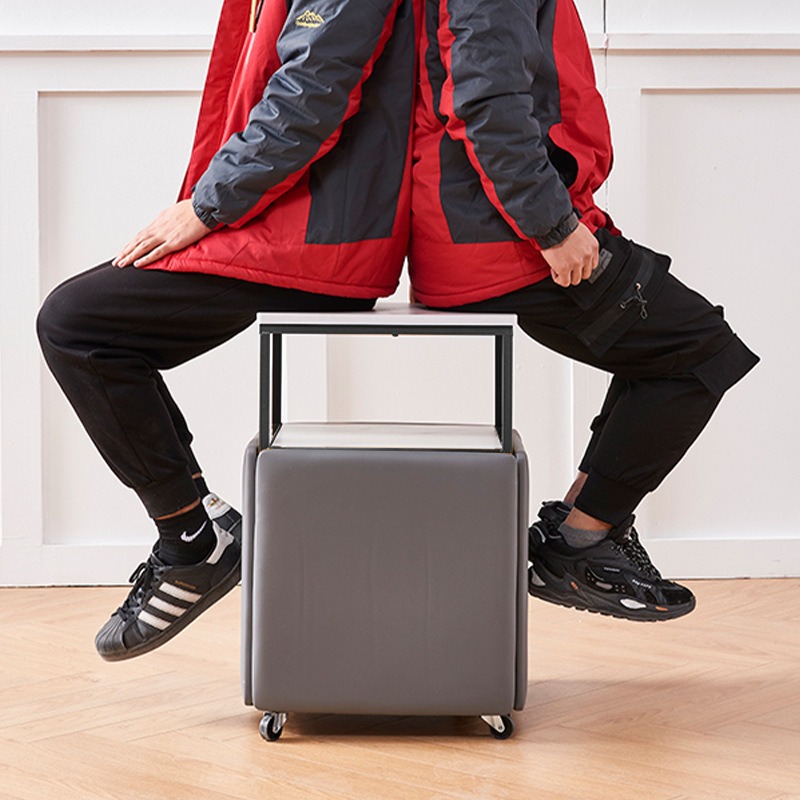 Bộ bàn ghế khối lập phương Rubik xếp gọn thông minh 5 trong 1 GC531