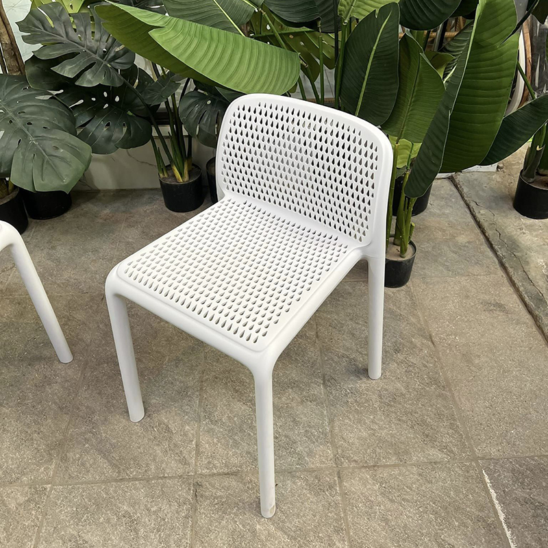 Ghế cafe nhựa đúc nguyên khối có thể xếp chồng GC266