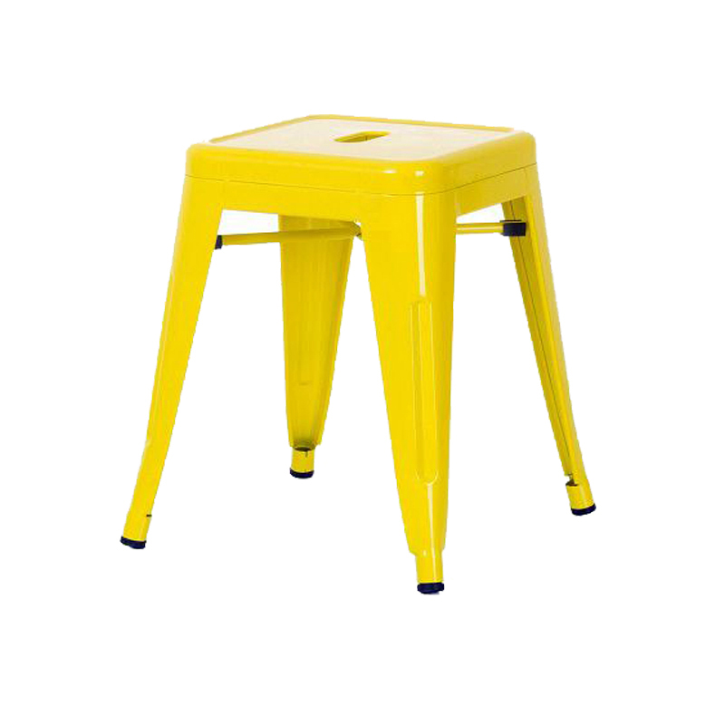 Ghế đôn sắt Tolix Nhập Khẩu cao 45cm nhiều màu GC878