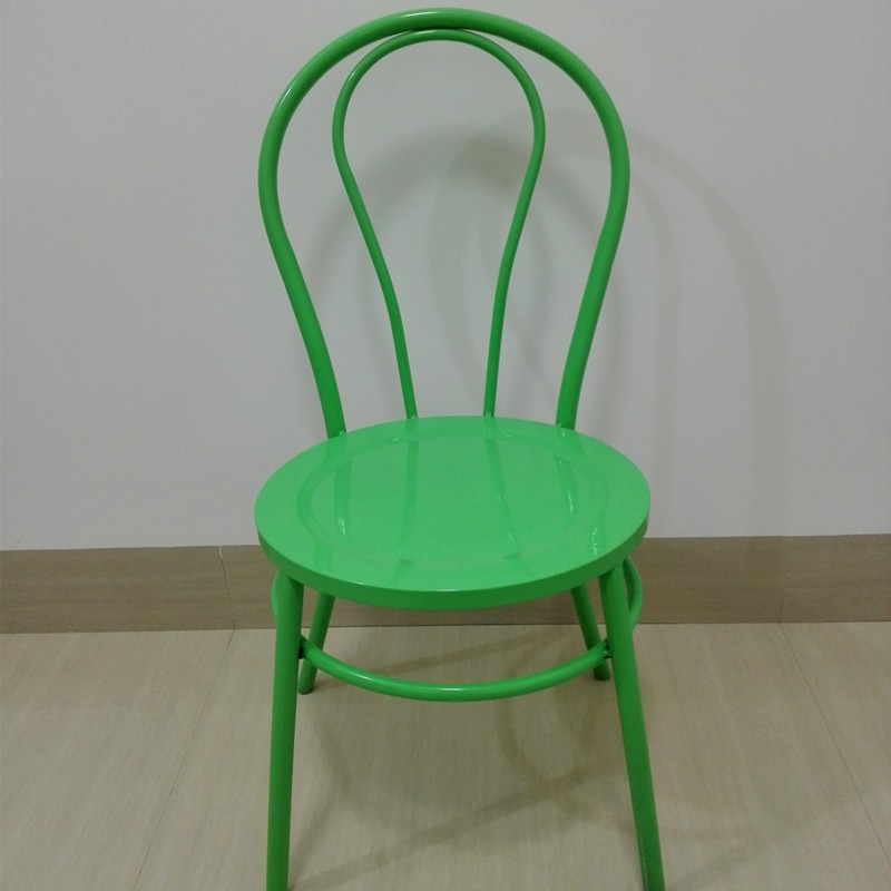 Ghế sắt mỹ thuật Decor con công cho quán cafe, nhà hàng GC991