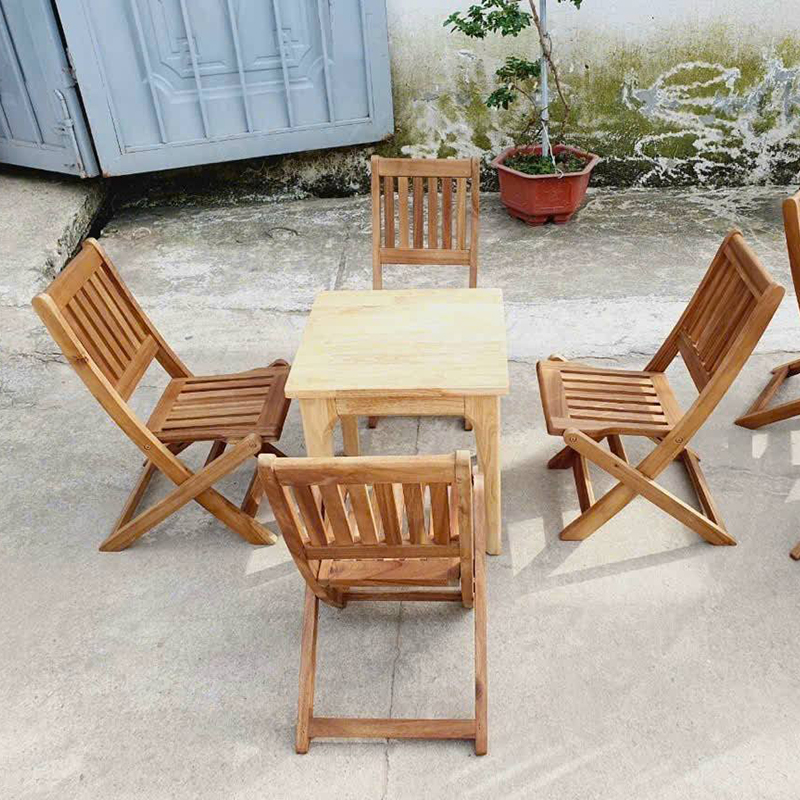 Bộ bàn ghế cafe quán cóc gấp gọn sẵn số lượng lớn GC820