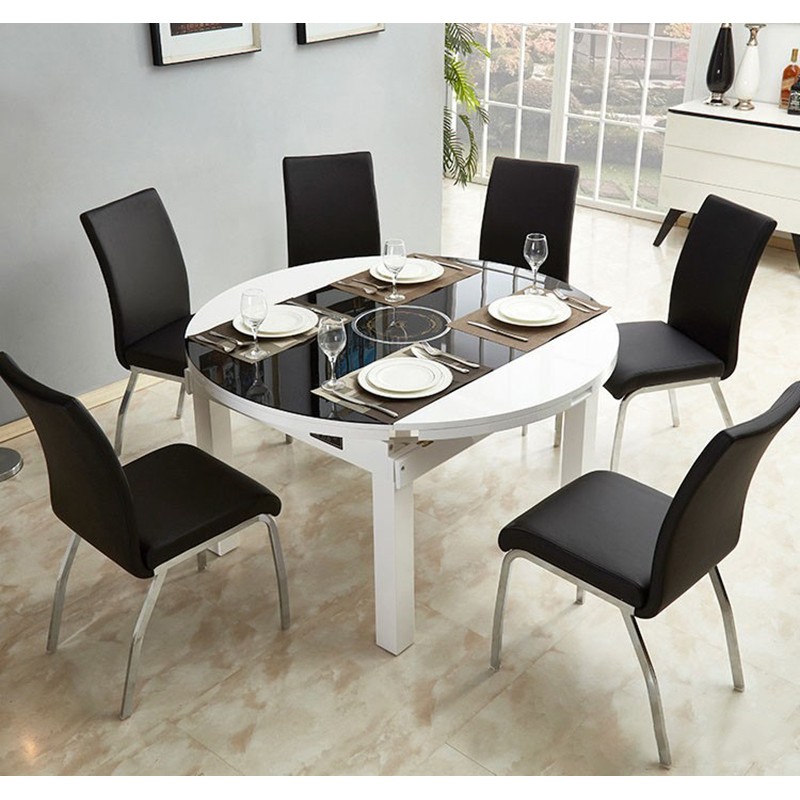 Ghế cafe, ghế hội nghị tựa lưng da tối giản hiện đại GC896