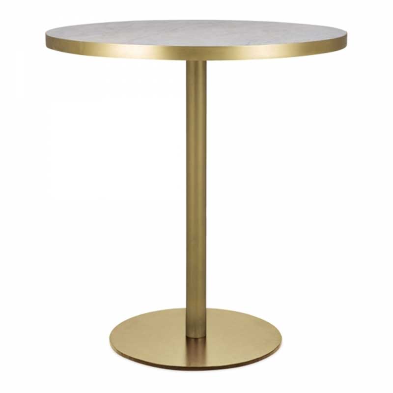 Bàn tròn mạ PVD vàng đường kính 80cm GC696