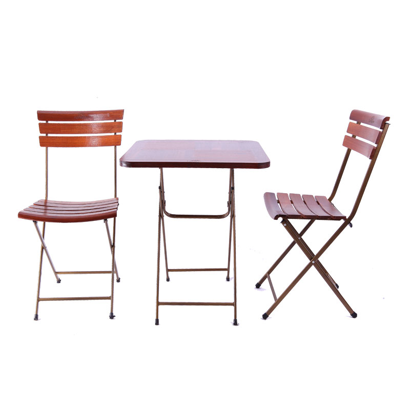 Bộ bàn ghế cafe Fansipan Patio Mini xếp gọn GC688