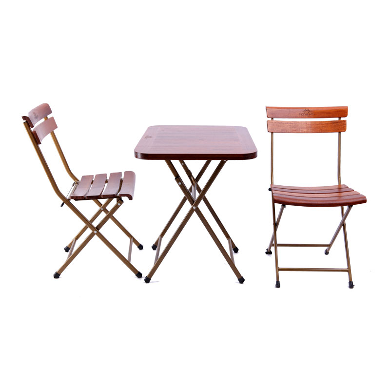 Bộ bàn ghế cafe Fansipan Patio Mini xếp gọn GC688