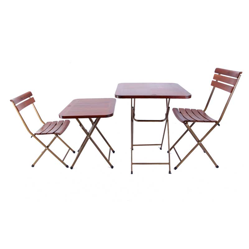 Bộ bàn ghế cafe Fansipan Patio Mini xếp gọn GC688