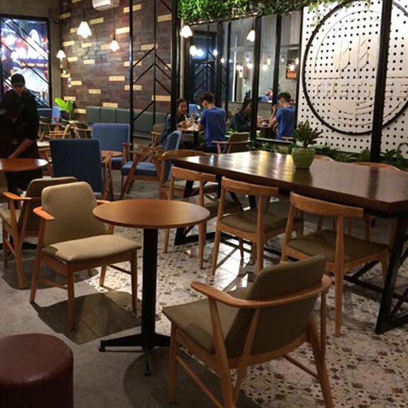Ghế cafe Babie gỗ setup nhà hàng, quán cafe GC115