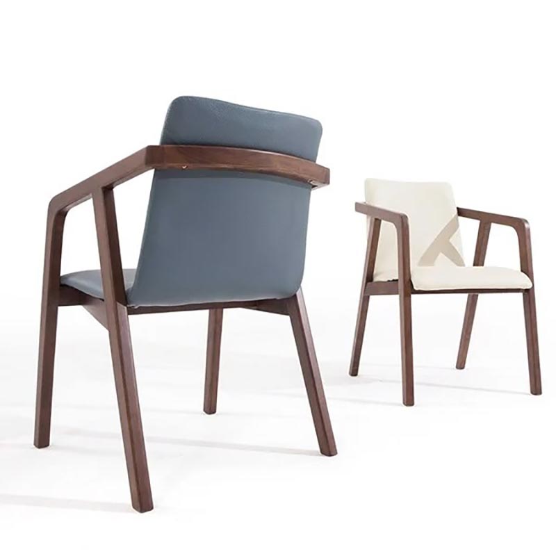 Ghế cafe, nhà hàng Hillary khung gỗ bọc đệm GC112