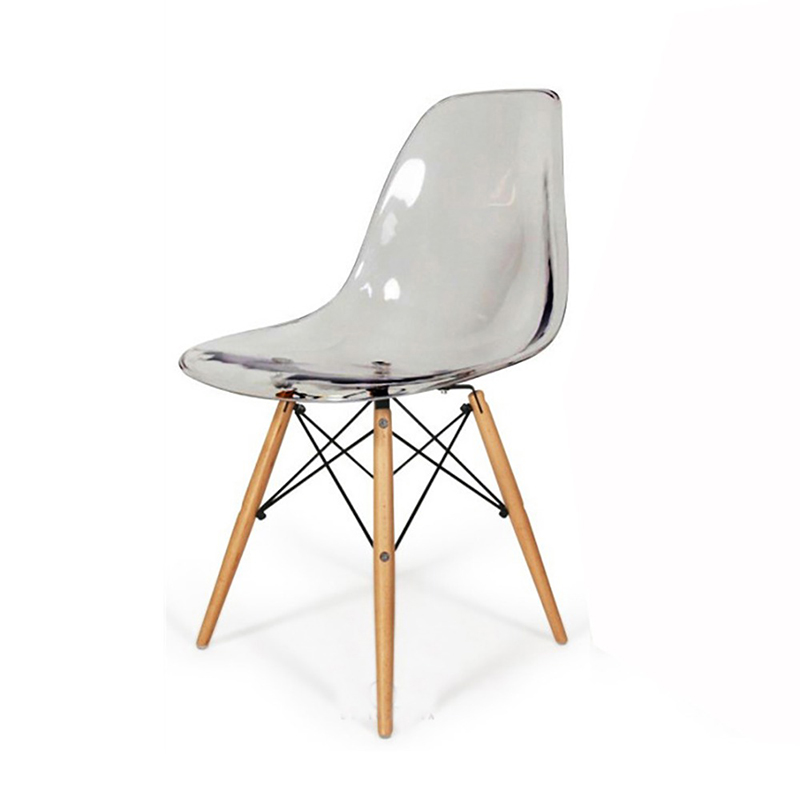 Ghế Eames trong suốt ứng dụng ghế ăn ghế tiếp khách GC625