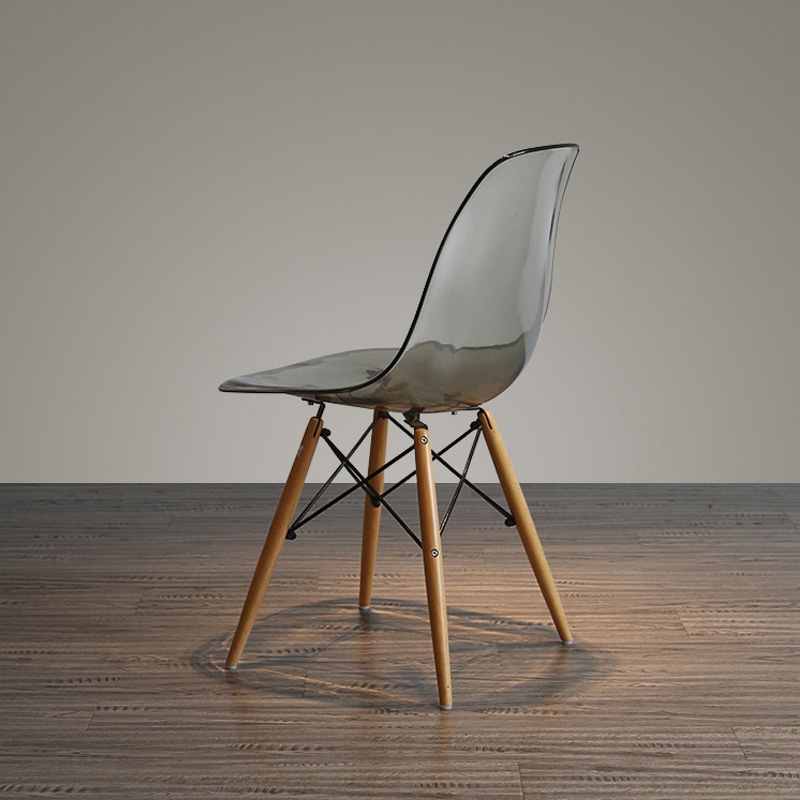 Ghế Eames trong suốt ứng dụng ghế ăn ghế tiếp khách GC625