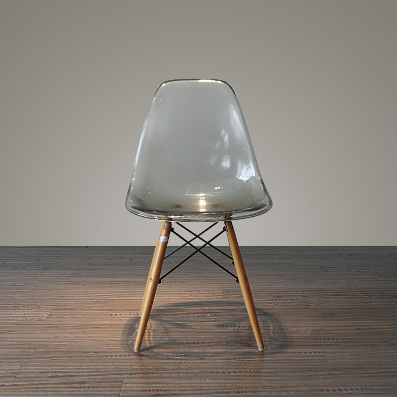 Ghế Eames trong suốt ứng dụng ghế ăn ghế tiếp khách GC625