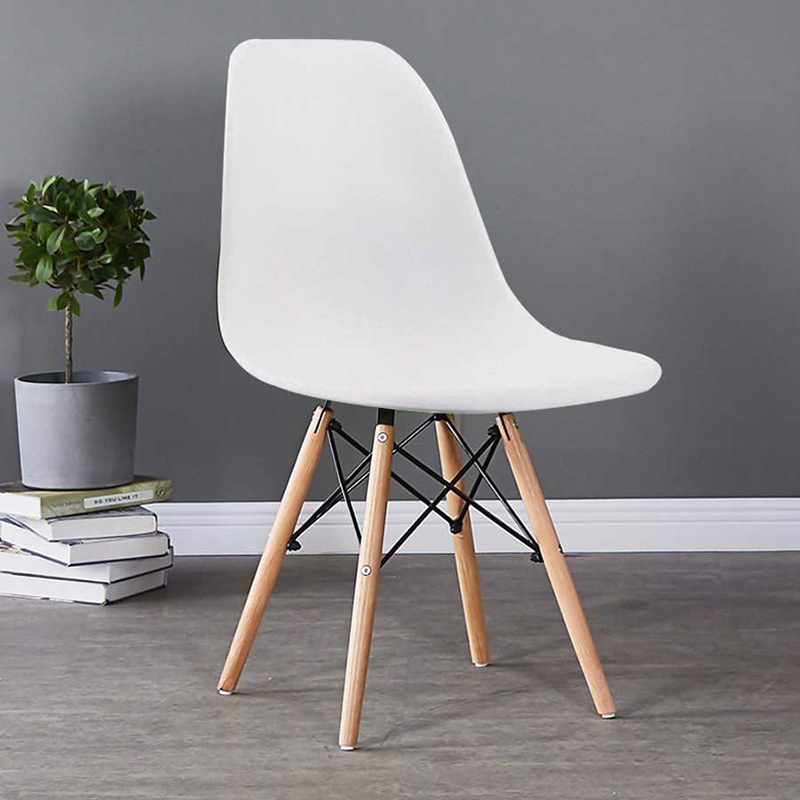 Ghế nhựa Eames chân đan nhập khẩu GC620