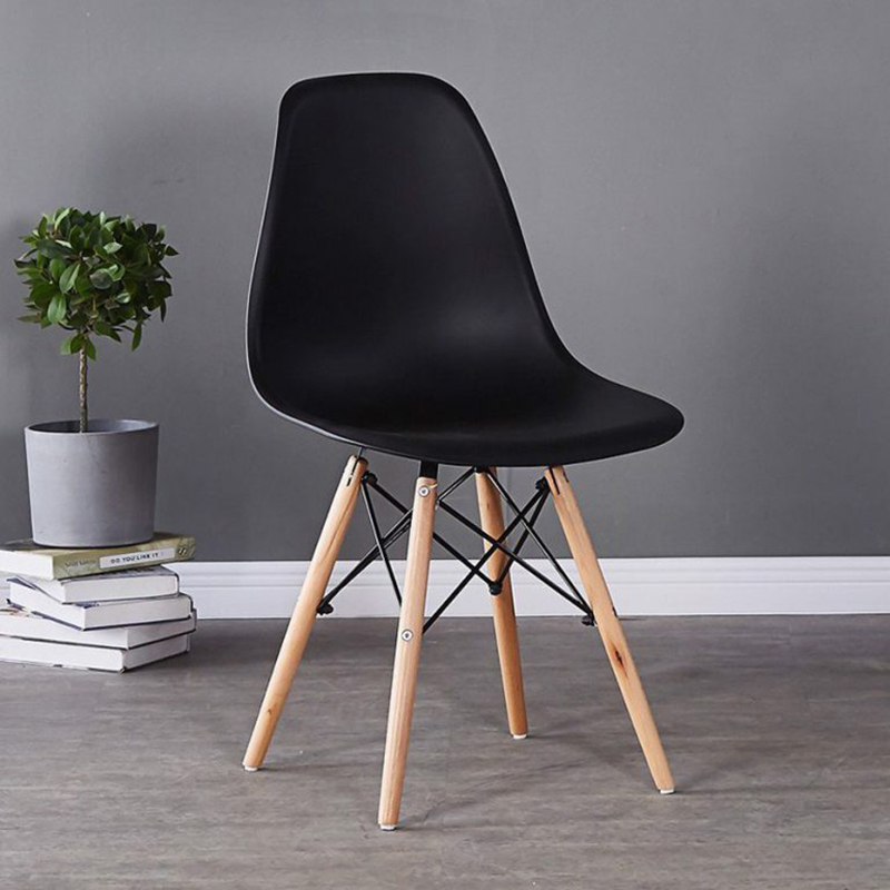 Ghế nhựa Eames chân đan nhập khẩu GC620