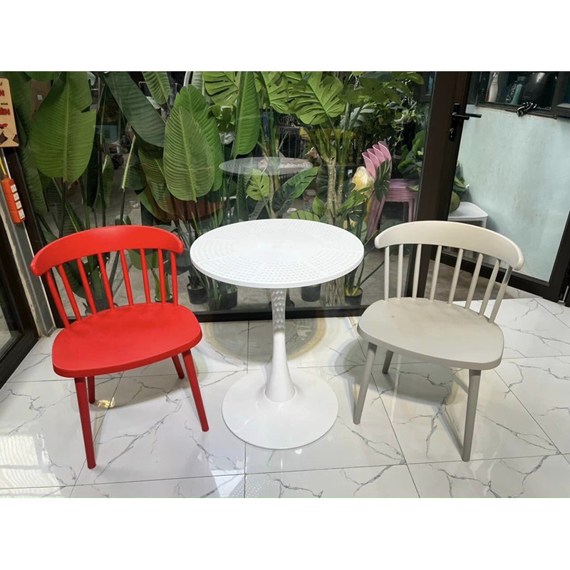 Ghế song tiện phiên bản nhựa đúc cao cấp GC209