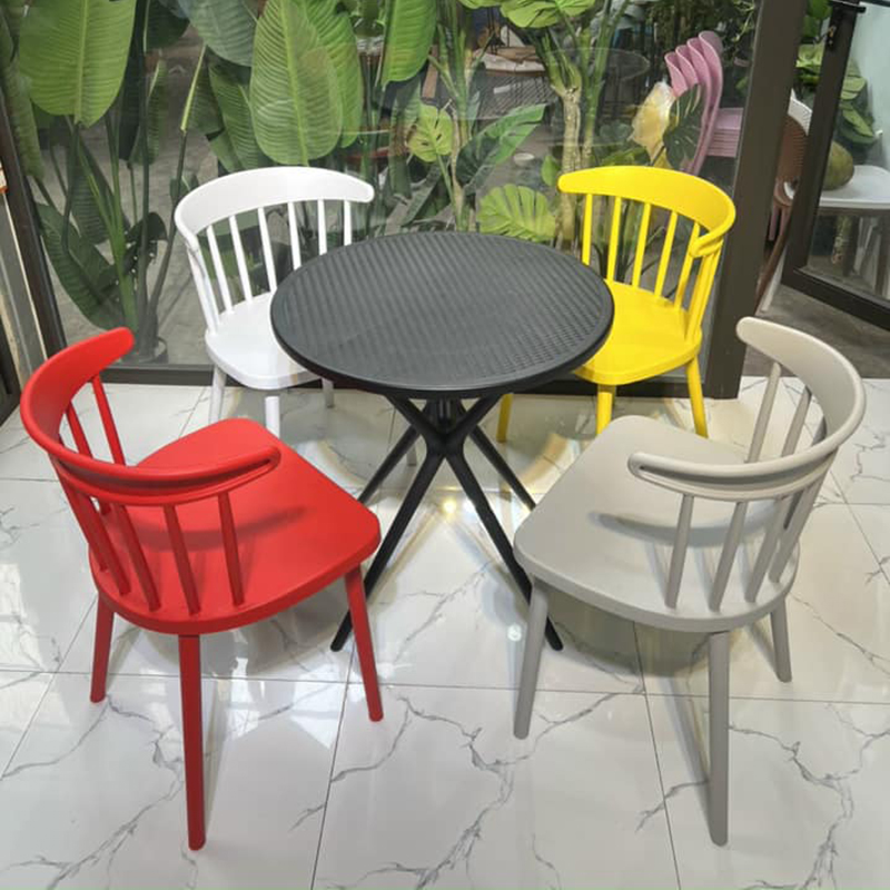 Ghế song tiện phiên bản nhựa đúc cao cấp GC209