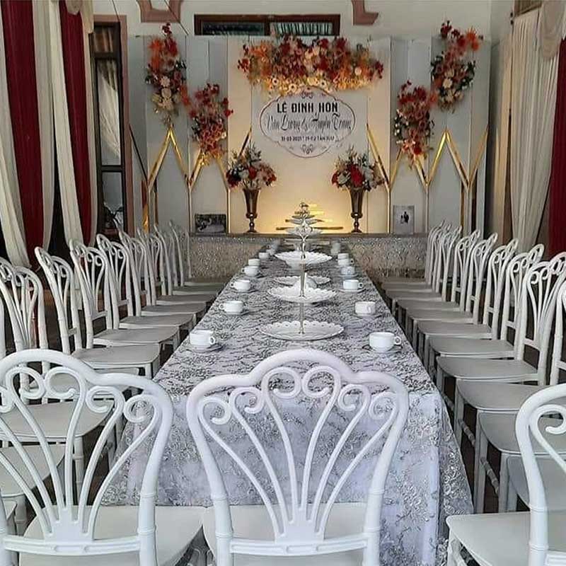 Ghế sự kiện QUEEN, ghế đám cưới, ghế nhà hàng GC259