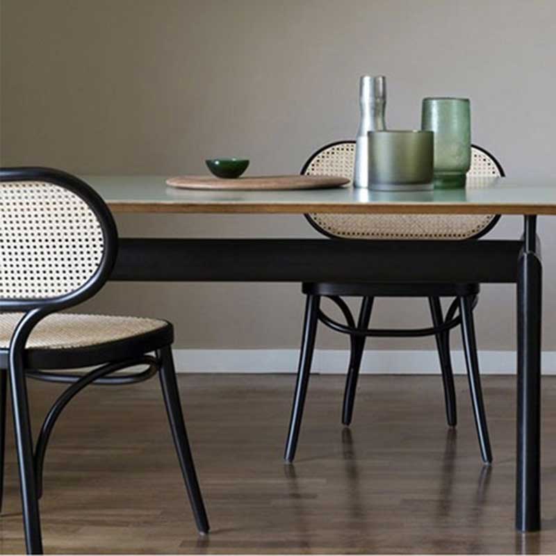Ghế Vienna Thonet khung gỗ Ash lưng mây GC222