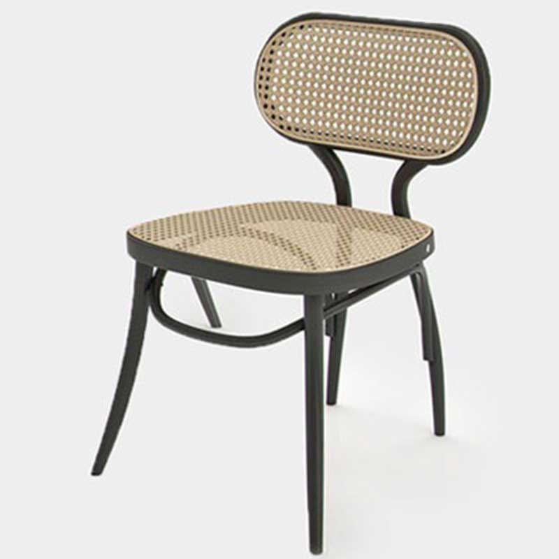 Ghế Vienna Thonet khung gỗ Ash lưng mây GC222