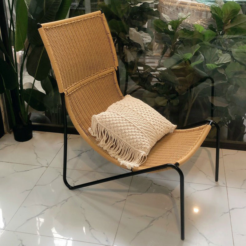Ghế thư giãn song mây đan lưng lưới BM348
