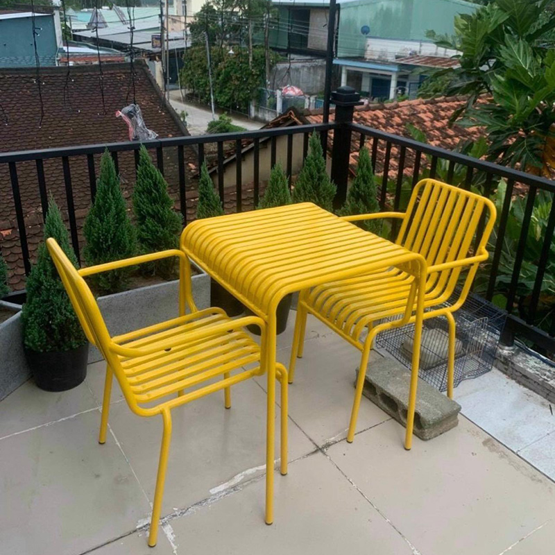 Ghế nan sắt Palisssade Chair sân vườn ngoài trời BS205