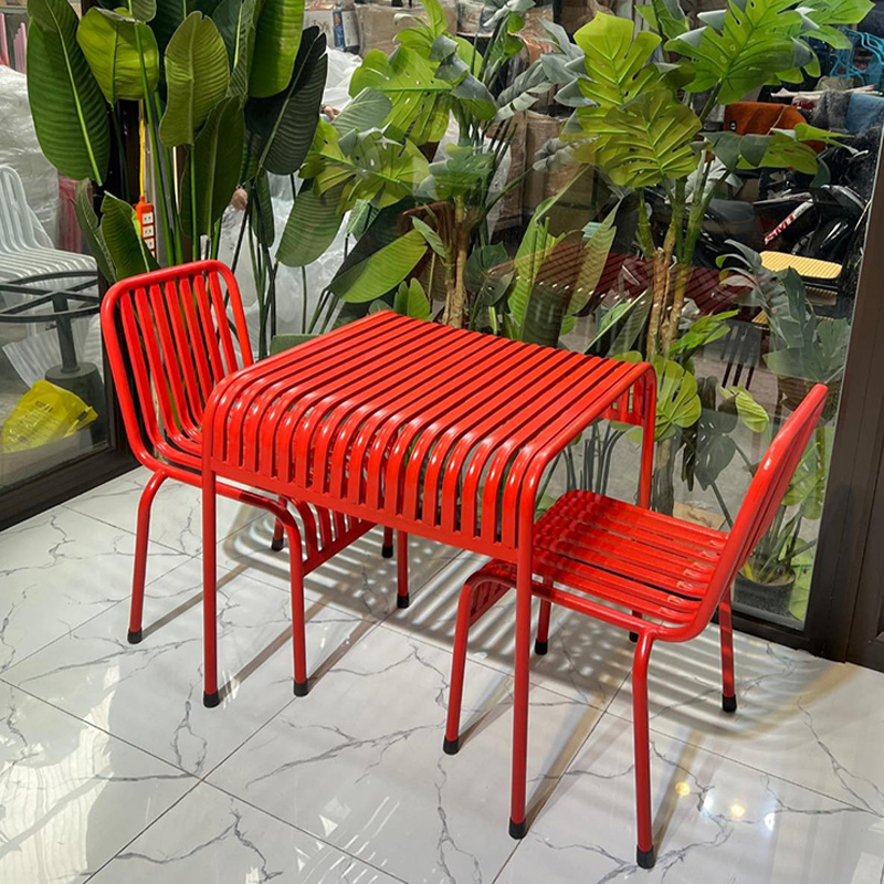 Ghế nan sắt Palisssade Chair sân vườn ngoài trời BS205