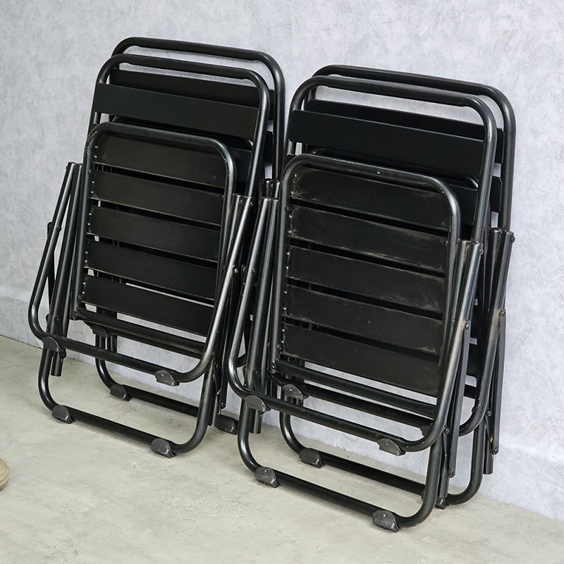 Ghế trà chanh gấp gọn, bền bỉ chất liệu sắt sơn tĩnh điện BS197