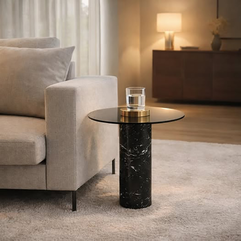 Bàn sofa góc thiết kế gọn gàng và linh hoạt BC066