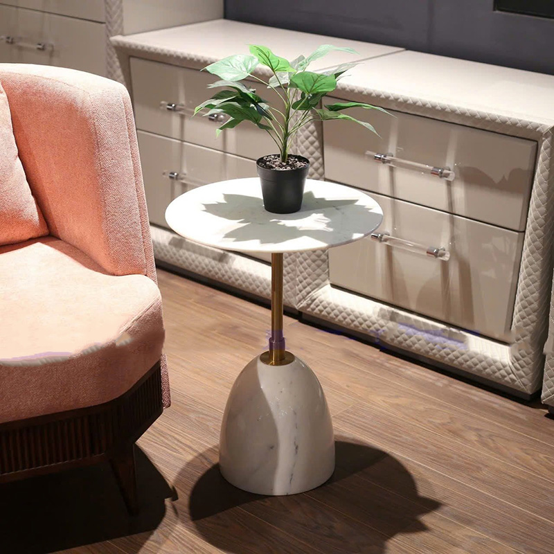 Bàn Tab đá Cẩm Thạch tự nhiên chế tác tinh xảo BC215