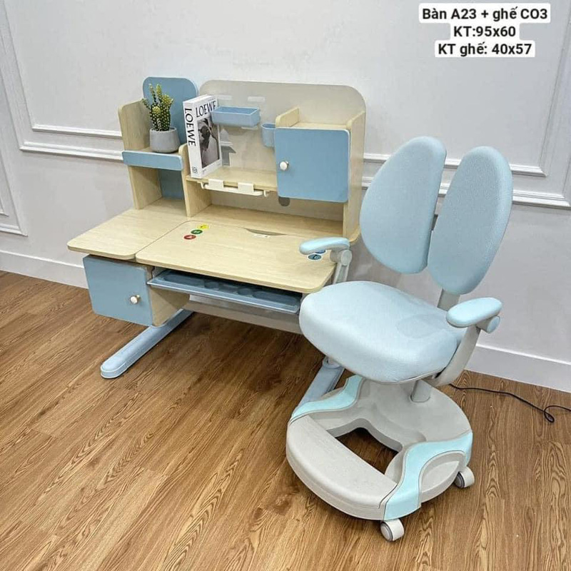 Ghế ngồi học cho bé, điều chỉnh chiều cao thông minh BH401