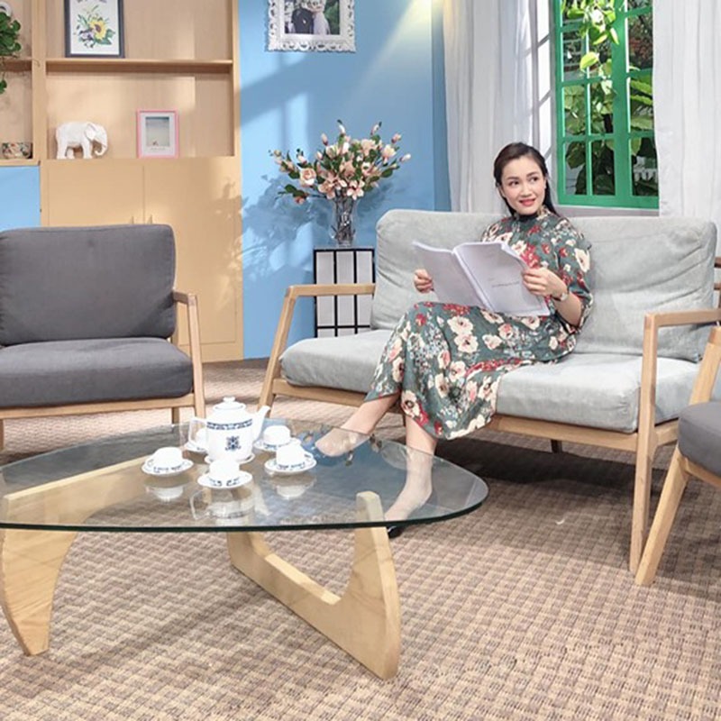 Bàn trà Noguchi phong cách Nhật Bản BT688