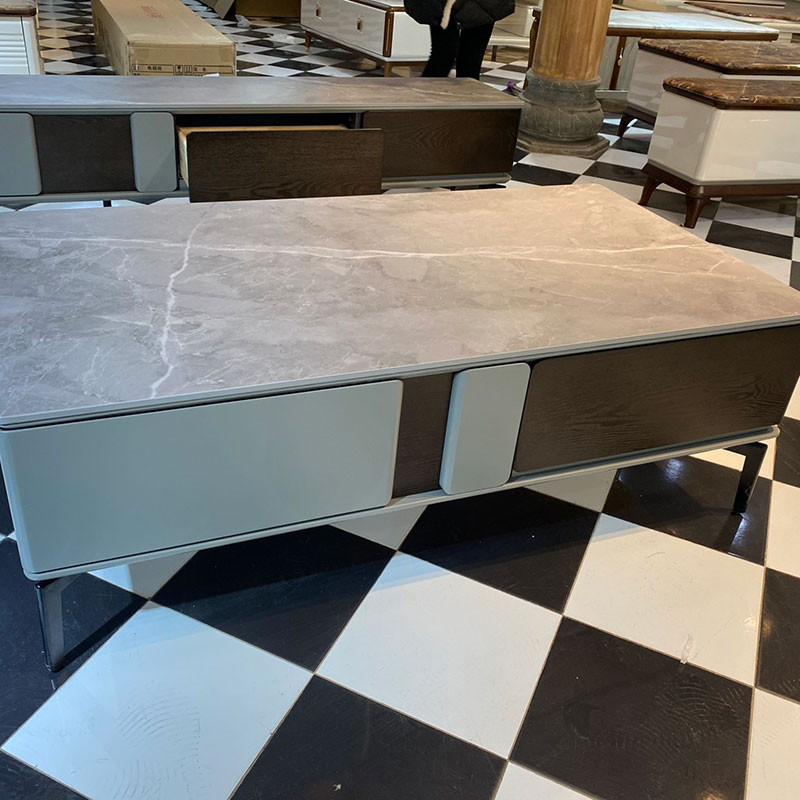 Bàn trà sofa mặt đá đẹp hiện đại nhập khẩu BT951