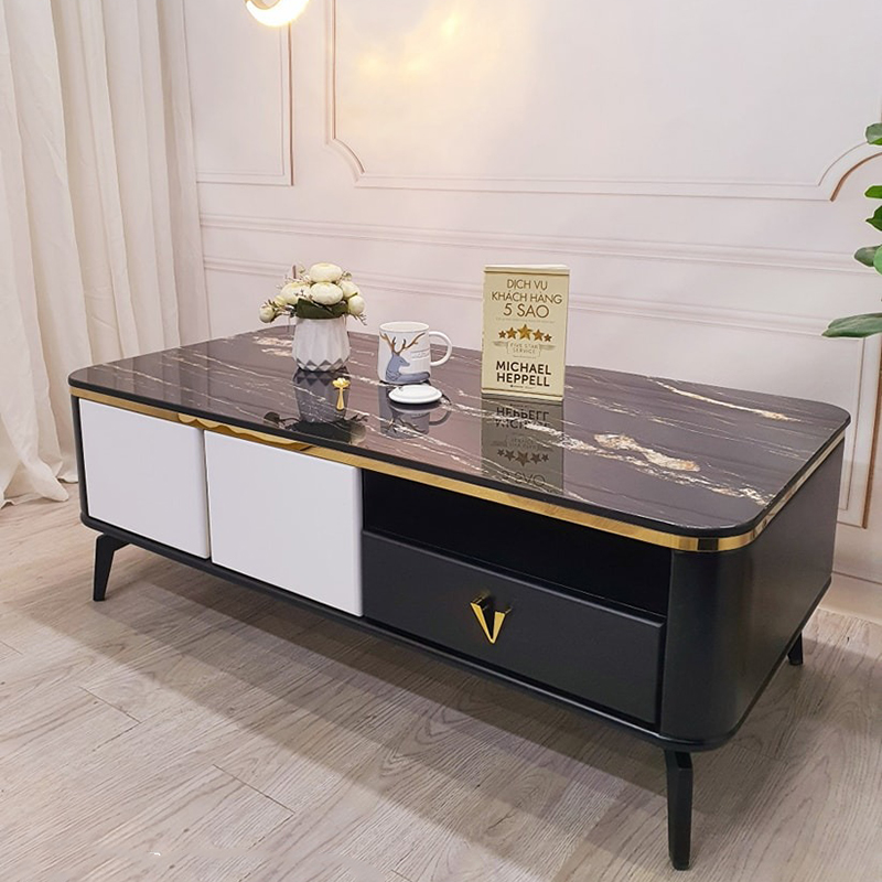 Combo bàn trà kệ tivi đồng bộ đẹp hiện đại CT223