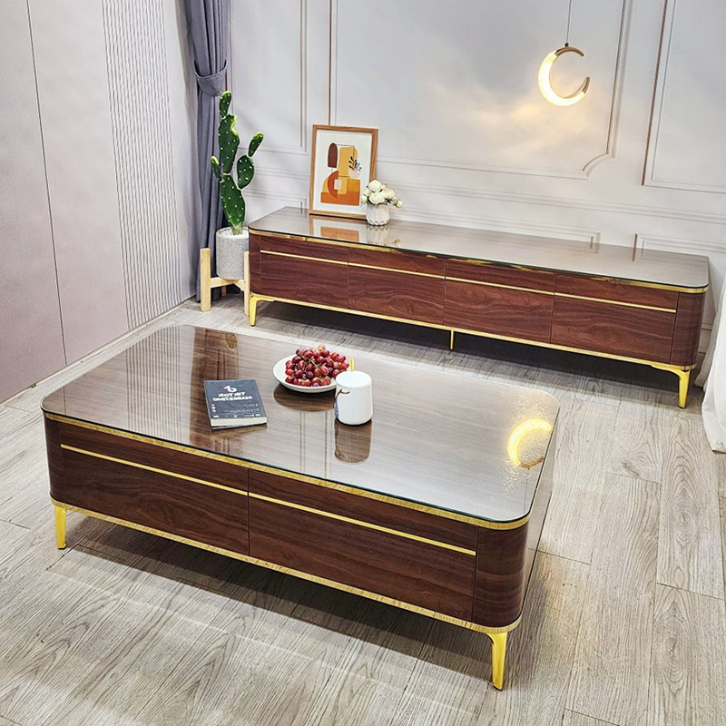 Combo bàn trà kệ tivi mới nhất, giá tại xưởng CT227