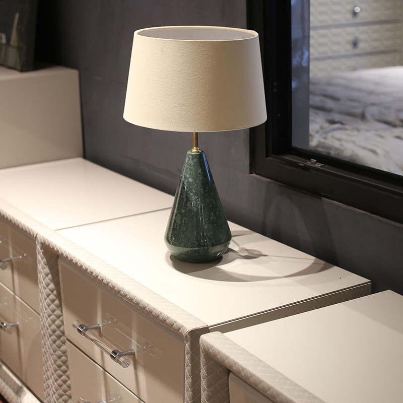 Đèn ngủ trang trí đá Cẩm Thạch tự nhiên sang trọng DN002