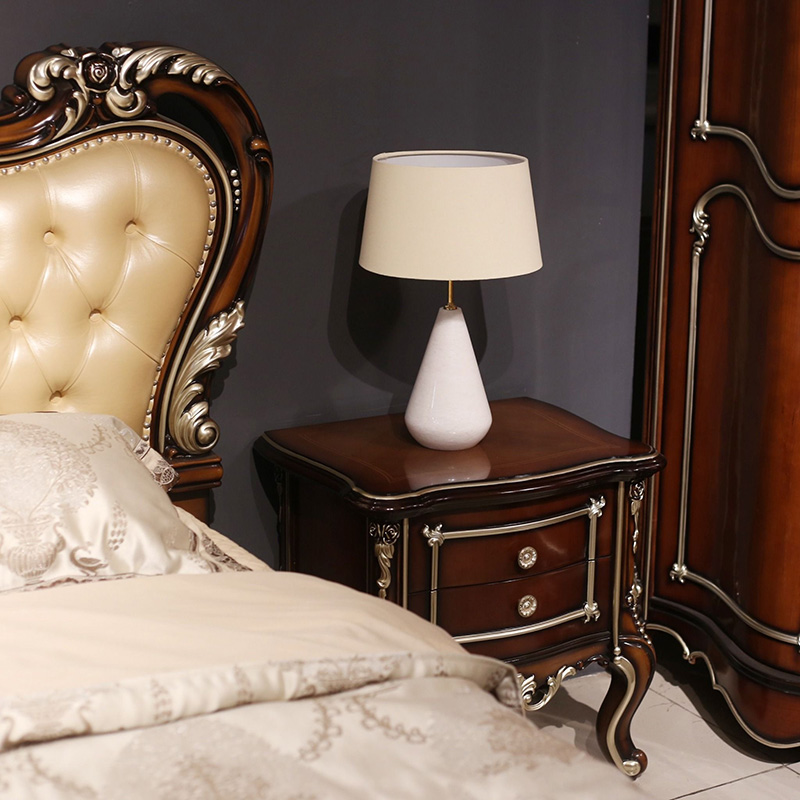 Đèn ngủ trang trí đá Cẩm Thạch tự nhiên sang trọng DN002