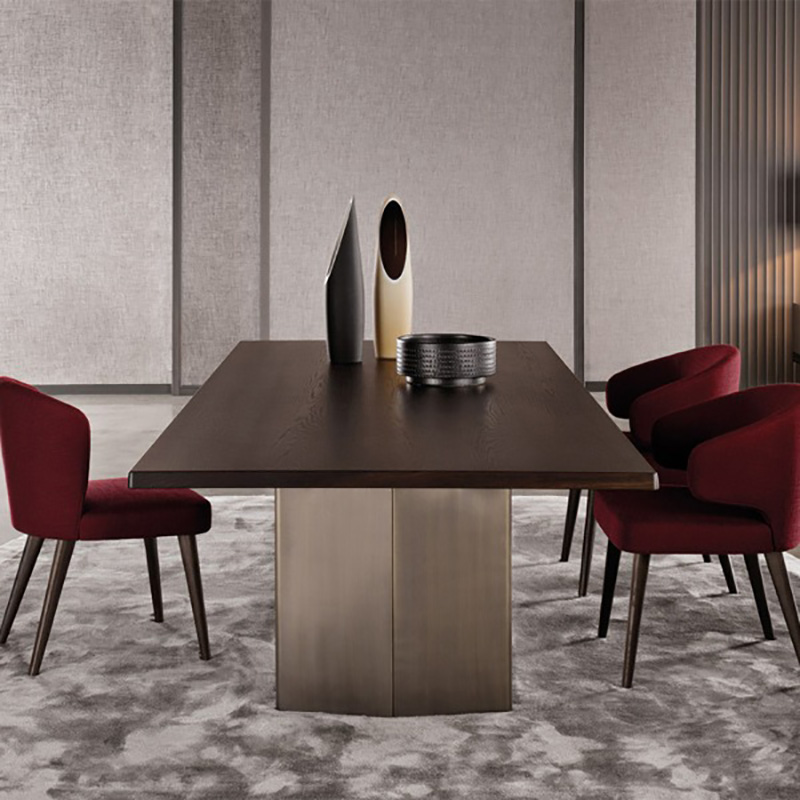 Ghế ăn Minotti Aston (Ghế sừng trâu) GA634