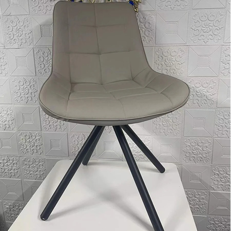 Ghế ăn Mora Loft chấm bi chân chụm xoay 360 độ GA524