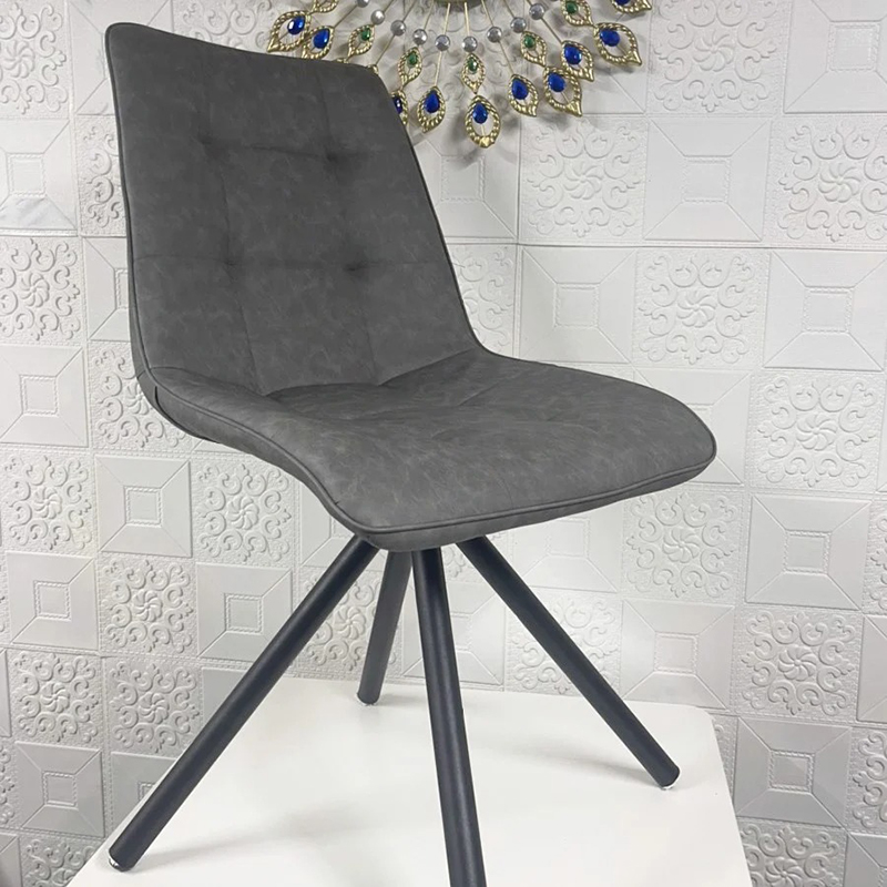 Ghế ăn Mora Loft chấm bi chân chụm xoay 360 độ GA524