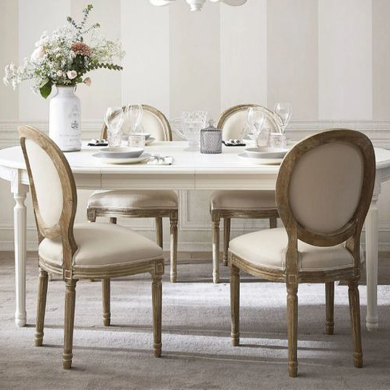 Ghế Louis XVI không tay kiểu dáng cổ điển, cao cấp GA670