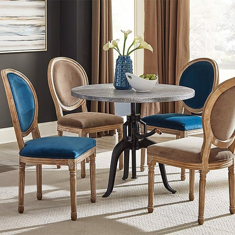 Ghế Louis XVI không tay kiểu dáng cổ điển, cao cấp GA670