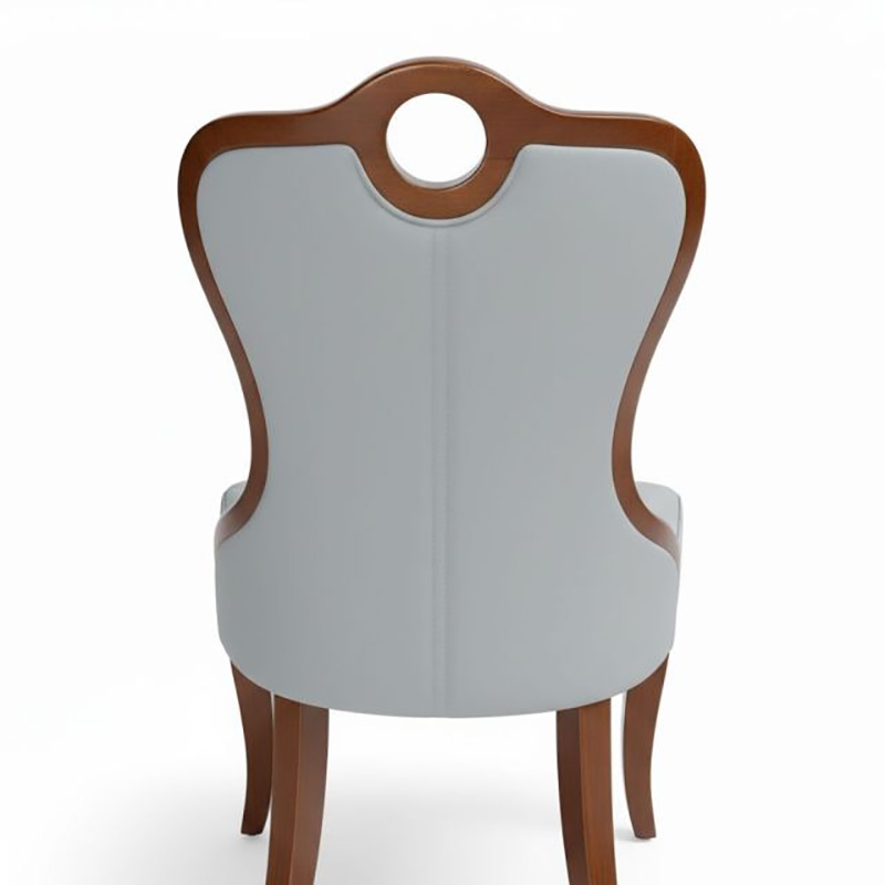 Ghế Urban decor gỗ cao su bọc nệm da Simili GA122