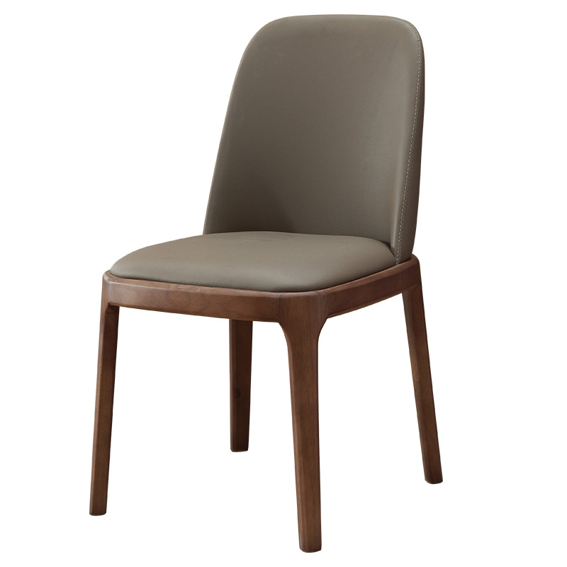 Ghế ăn Grace khung gỗ sồi, nệm da nỉ GA620