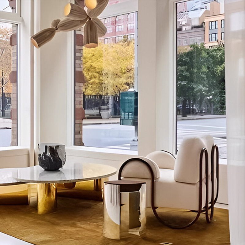 Ghế bành thư giãn phòng khách kiểu Italia thiết kế hiện đại GG295